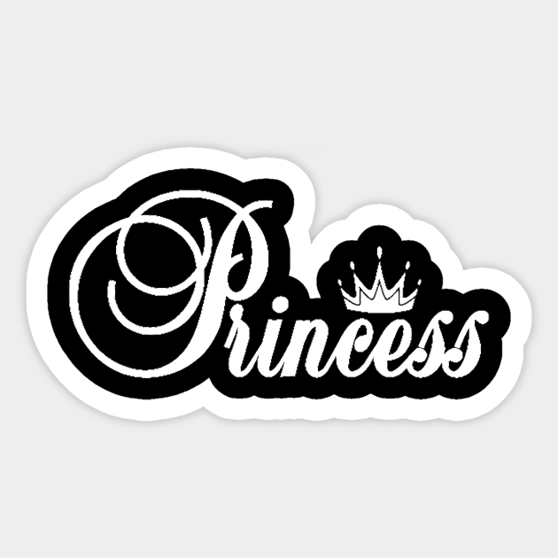 Princess , Princess  Birthday, Princess Women, Princess gift, Princess , Birthday Princess, Birthday Party Sticker by creativitythings 
